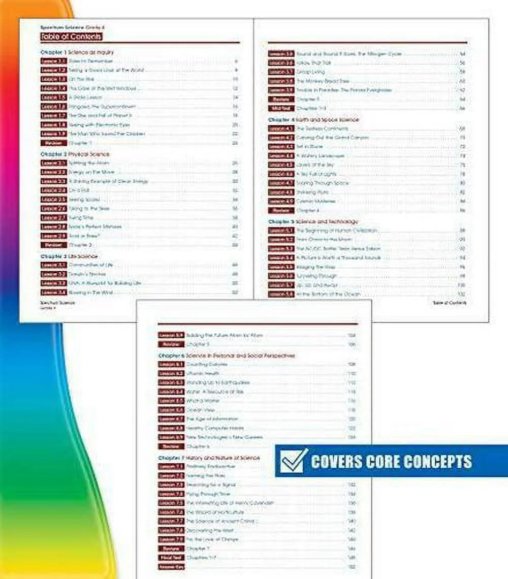 Spectrum Science Workbook for Grade 6: Enhance Your Child's Scientific Skills and Knowledge