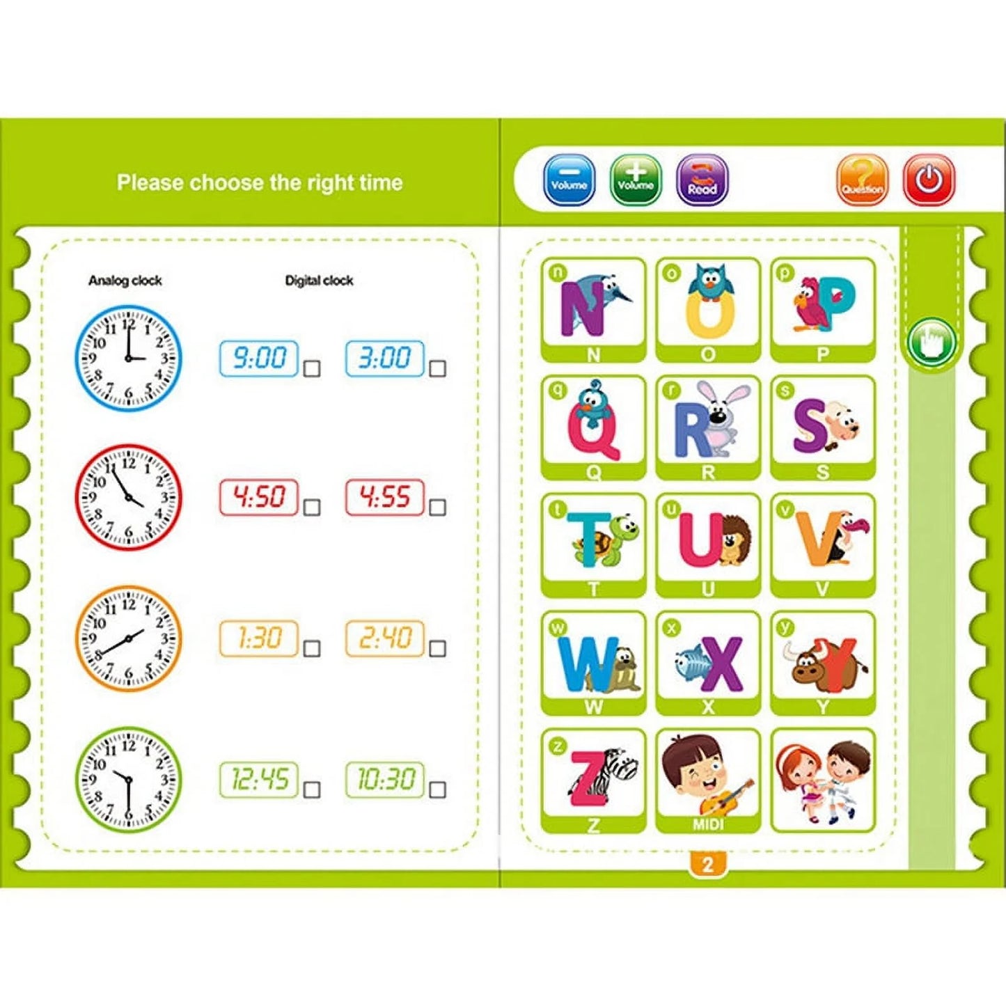 Engaging Kids Sound Book: Interactive Learning of English Letters & Words for Children Aged 2-6