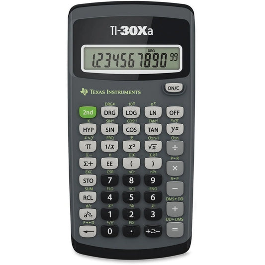 TI-30XA Scientific Calculator: Advanced 10-Digit LCD for Students in Math and Science