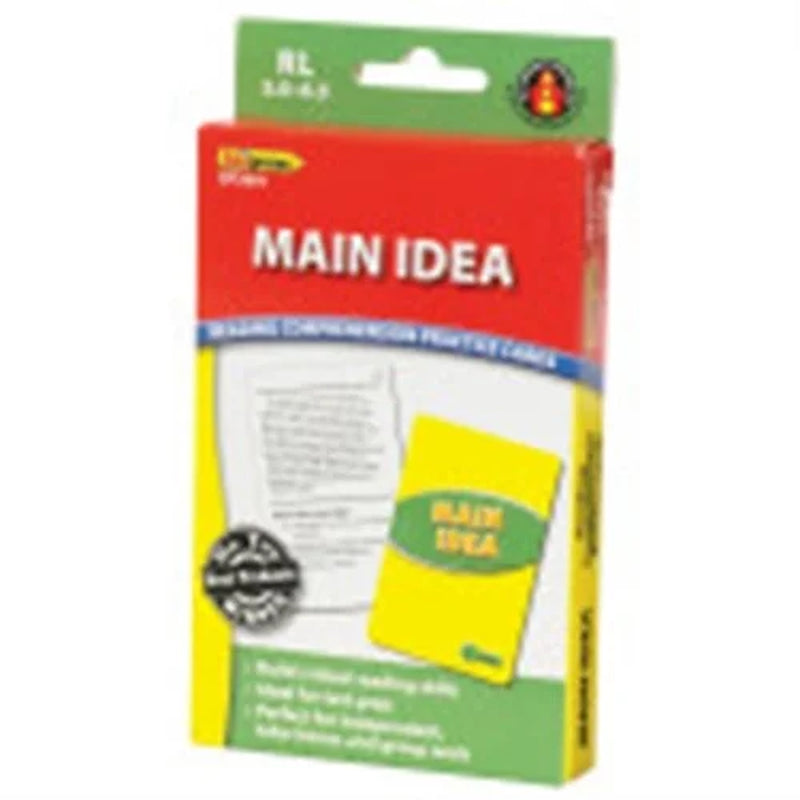 Main Idea Practice Cards - Green Level for Enhanced Reading Comprehension [TCR63401]