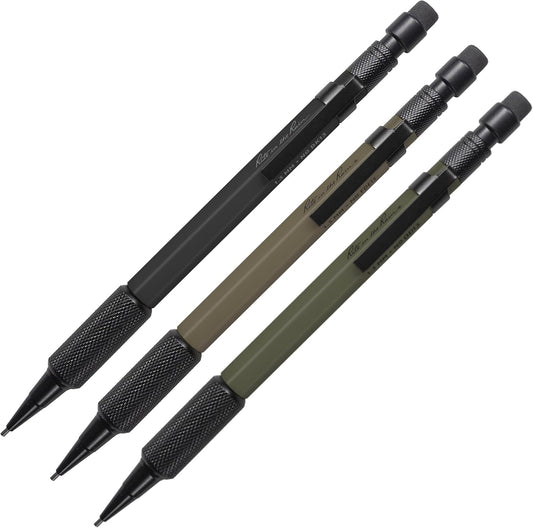 Weatherproof Mechanical Pencils, 1.3Mm Black Lead, 3 Pack (No. TAC13)