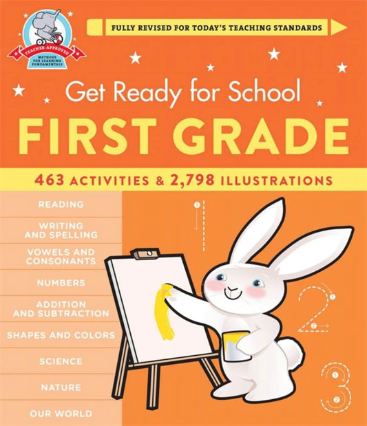 Essential First Grade Workbook: Get Ready for School - Revised and Updated Edition (Spiral-Bound)