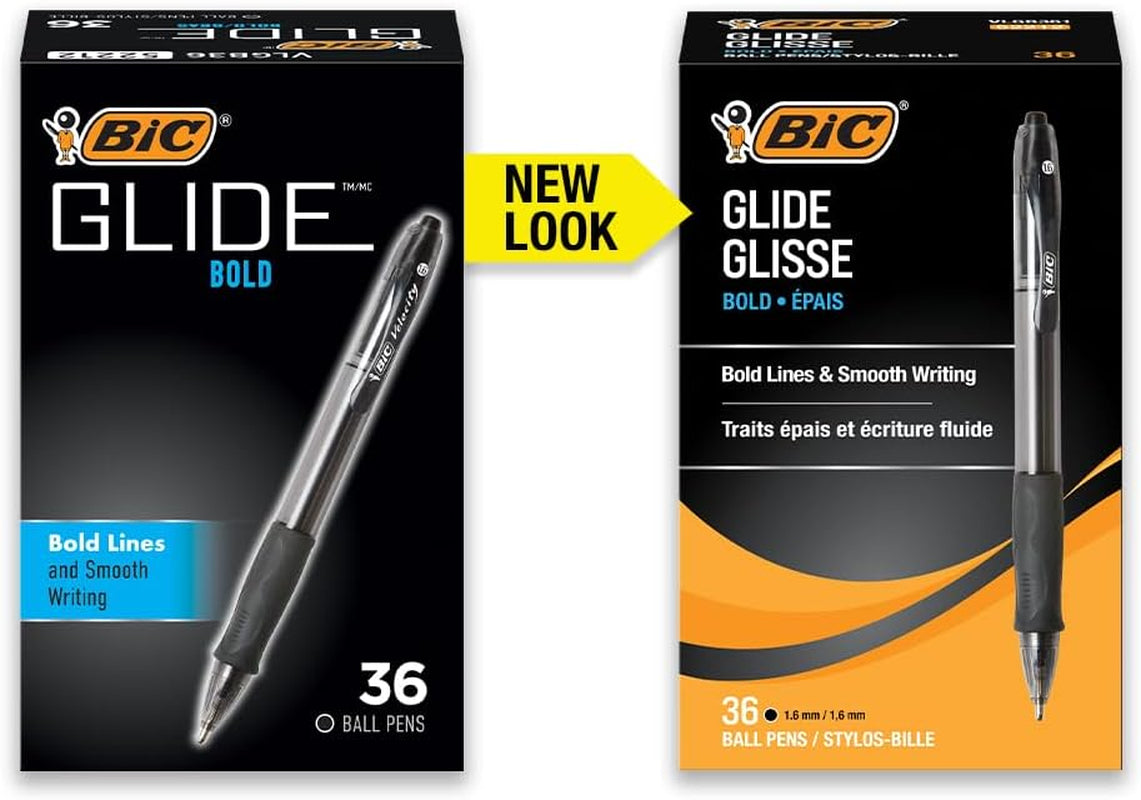 BIC glide glisse bold pens – Smooth, Bold, and reliable writing