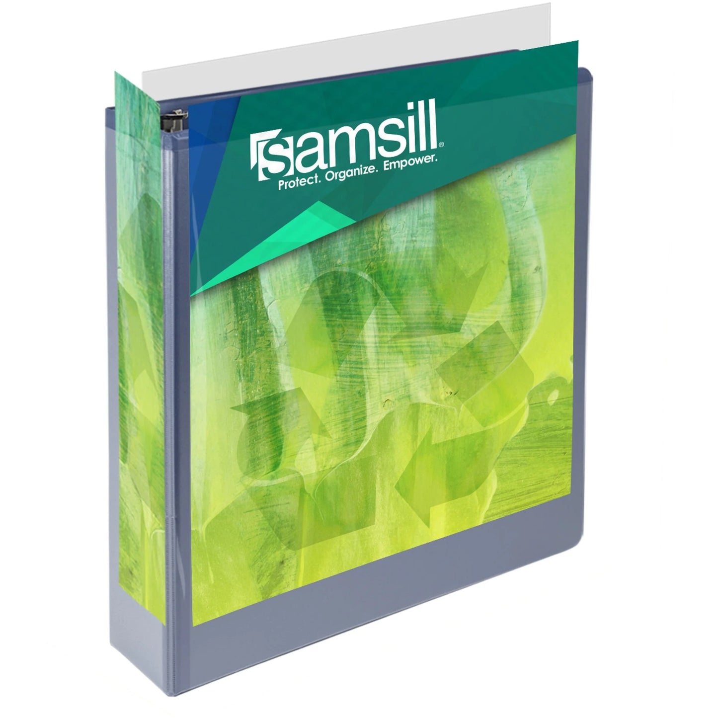 Eco-Friendly 2 Inch 3 Ring Binders - Assorted 4 Pack by Samsill Earth's Choice