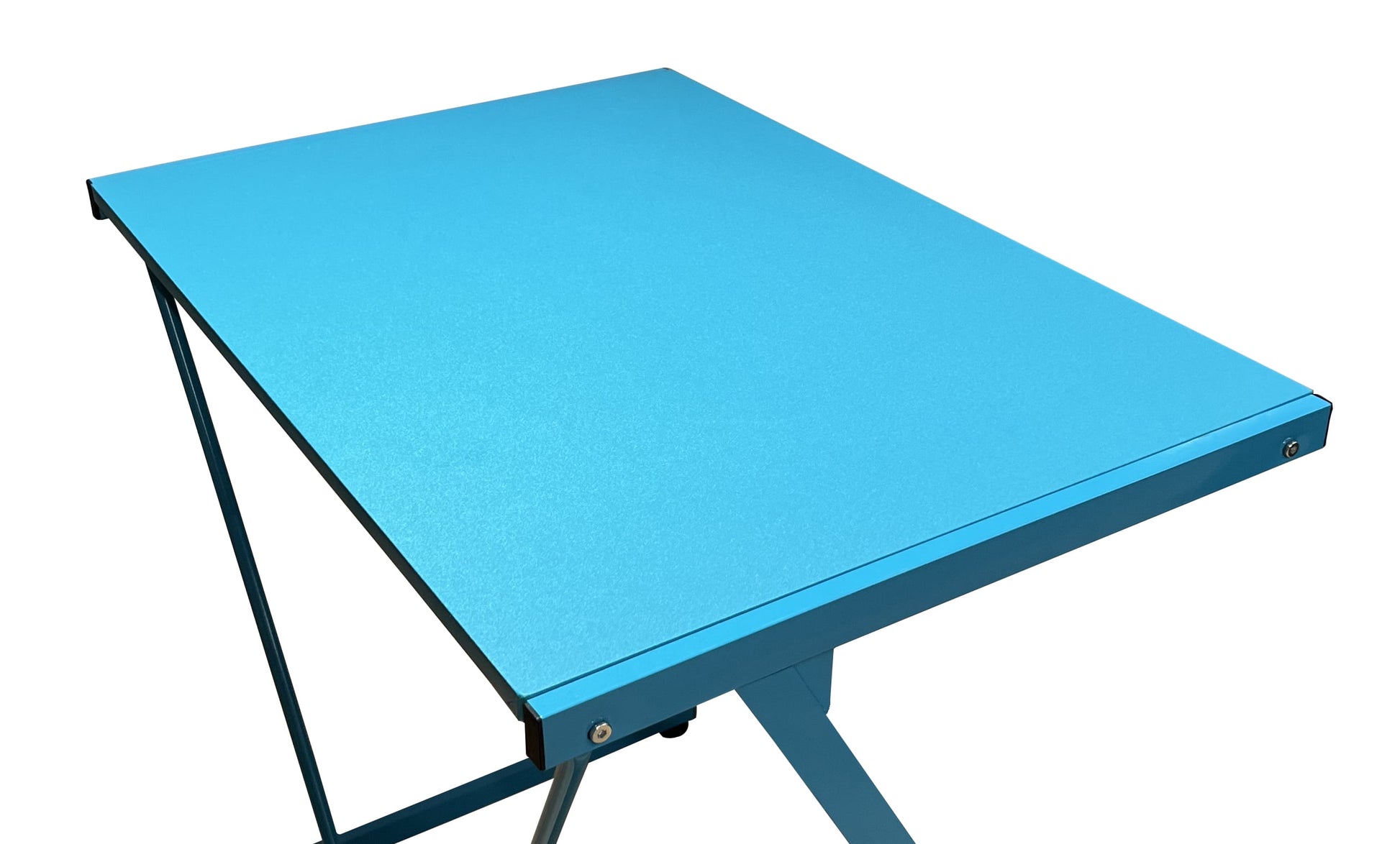 Urban Shop Z-Shaped Student Desk, Blue