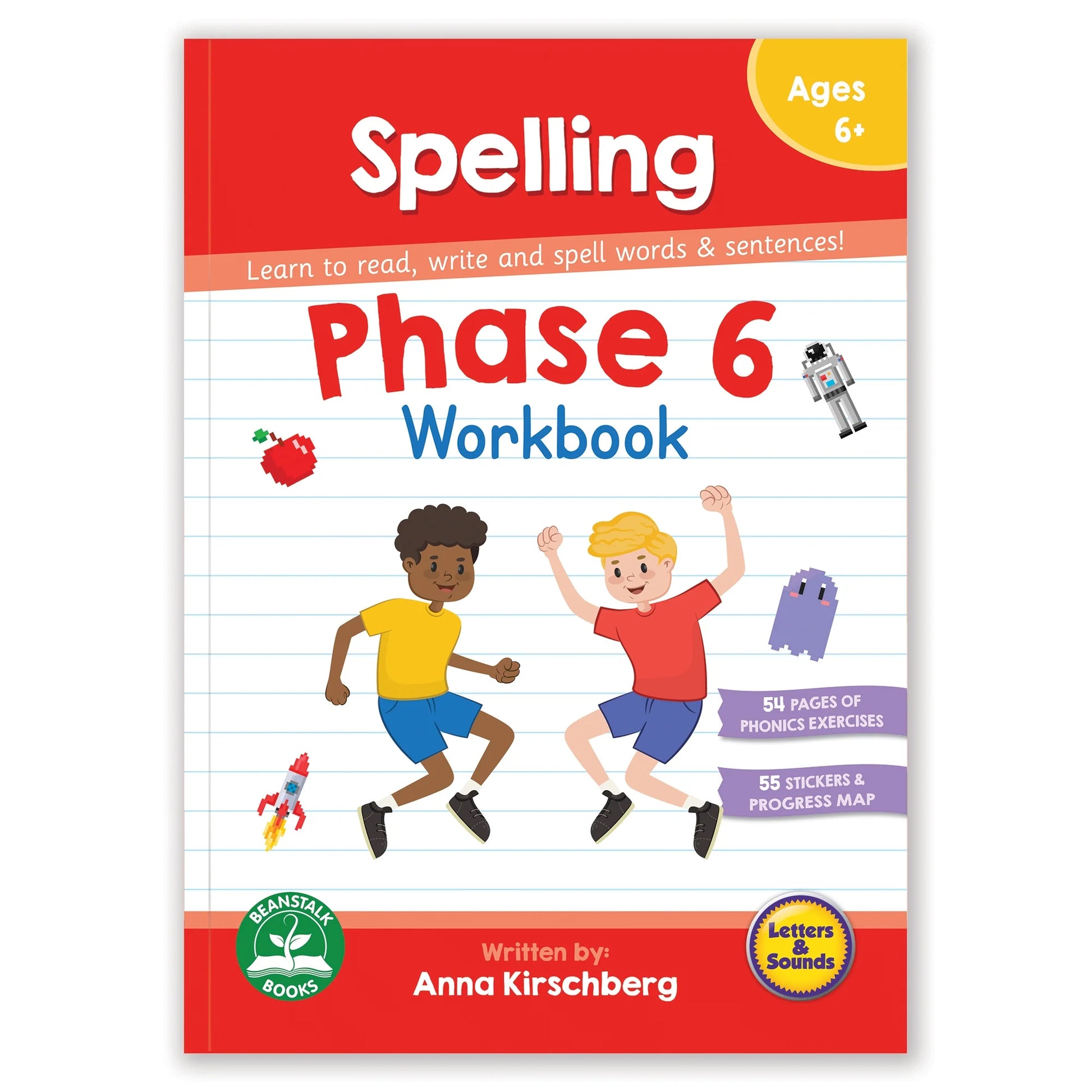 Phase 6 Spelling Workbook: An Engaging Educational Resource for Mastering Reading, Writing, and Spelling Skills