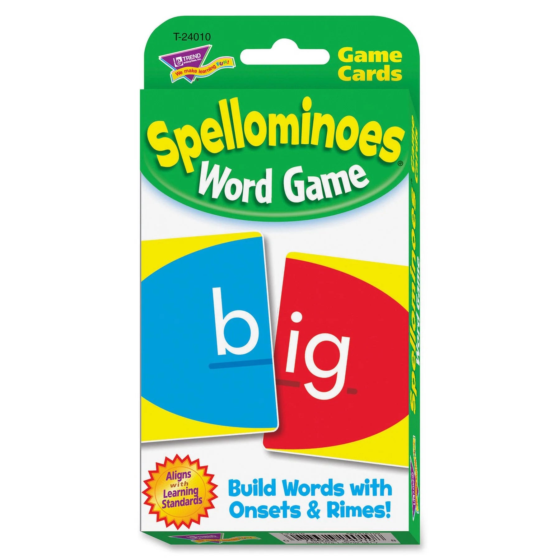 Spellominoes Challenge Cards - Enhance Spelling and Vocabulary Skills with Engaging Double-Sided Learning Tools