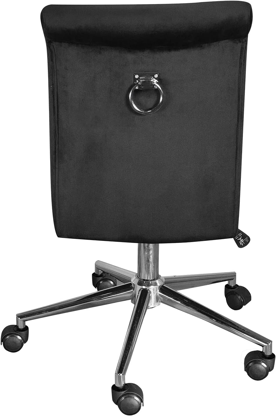 Elegant Modern Upholstered Velvet Office Chair with 360-Degree Swivel and Adjustable Height