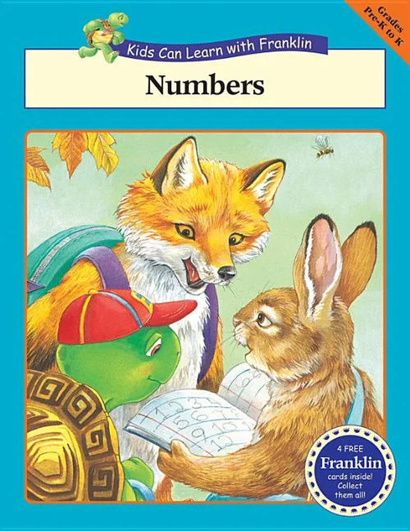 Engaging Numbers Workbook for Kids: Master Counting with Franklin