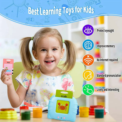 Interactive Talking Flash Cards for Speech Development 