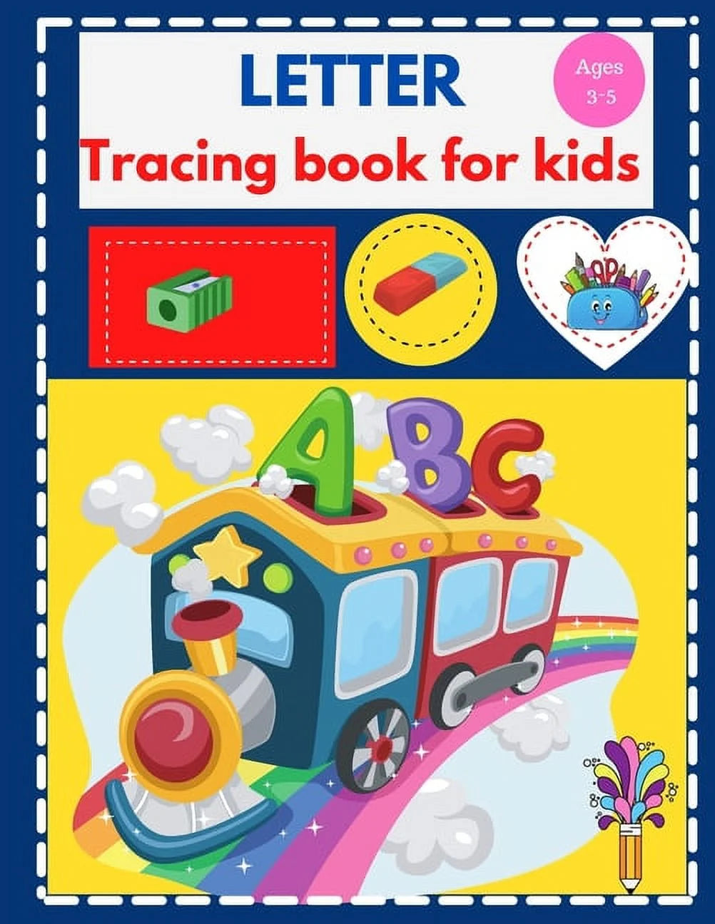 Comprehensive Handwriting Workbook for Preschool and Kindergarten: Engaging Letter and Shape Tracing for Ages 3-5