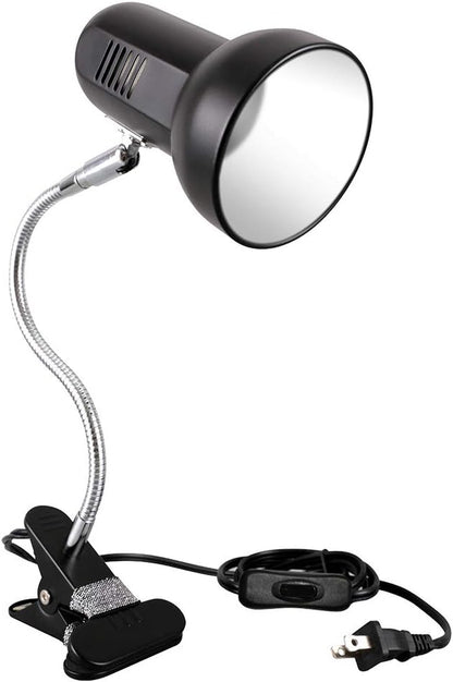 Versatile 360° Flexible Clip-On Desk Lamp - Ideal for Reading, Home Office, and Bedroom Lighting