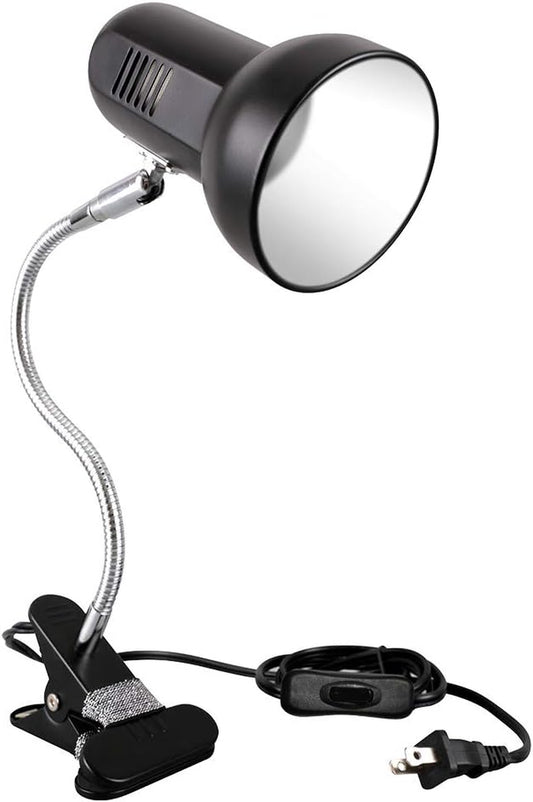 Versatile 360° Flexible Clip-On Desk Lamp - Ideal for Reading, Home Office, and Bedroom Lighting