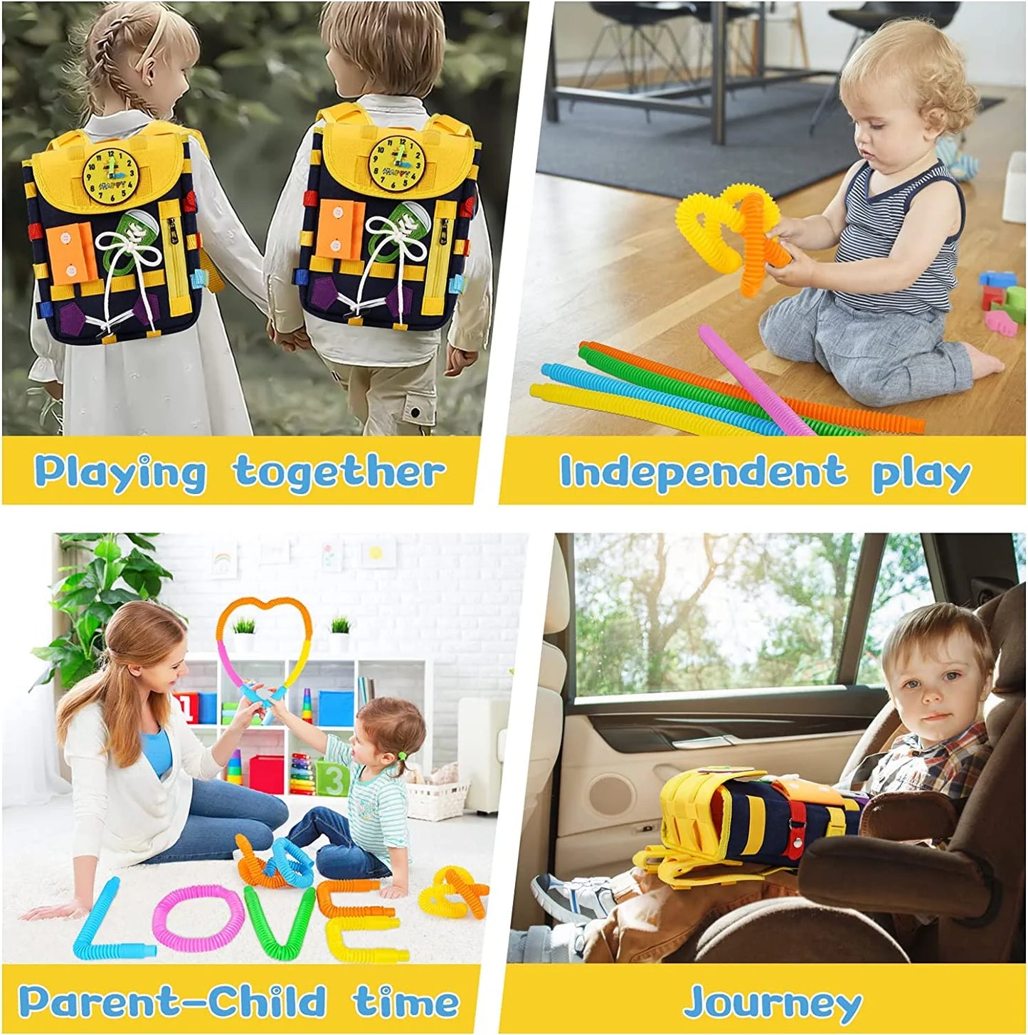 Engaging Montessori Backpack for Early Learning and Development