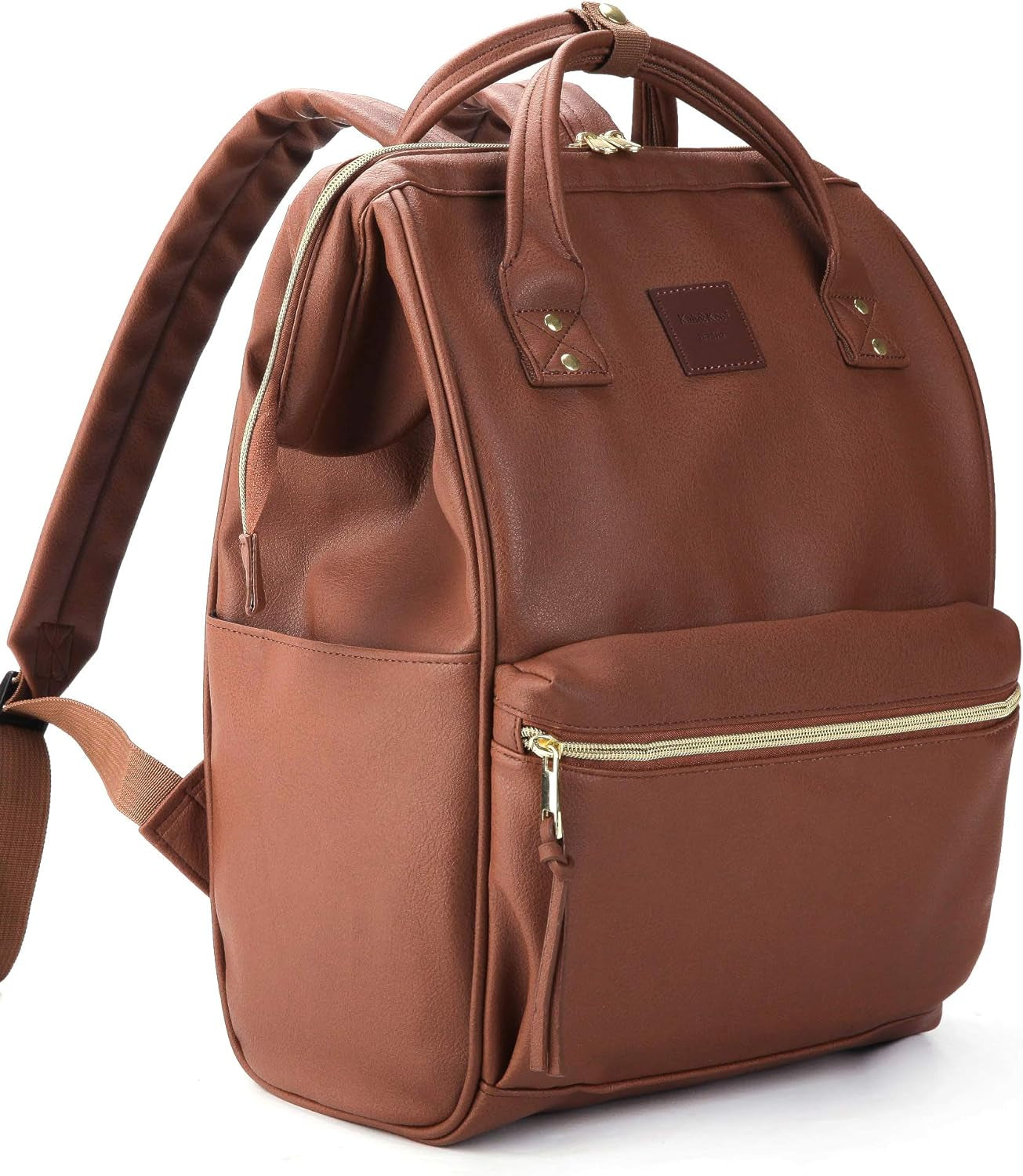 Leather Laptop Backpack for Professionals and Students