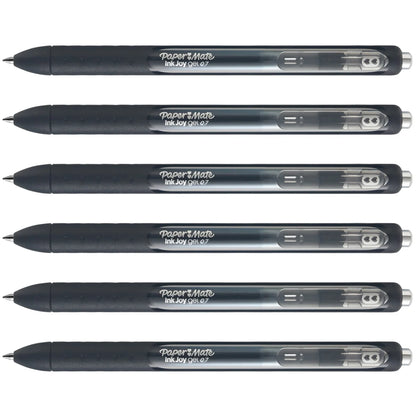 Elevate Your Writing with Paper Mate InkJoy 0.7mm Gel Pens - Black, 6-Pack