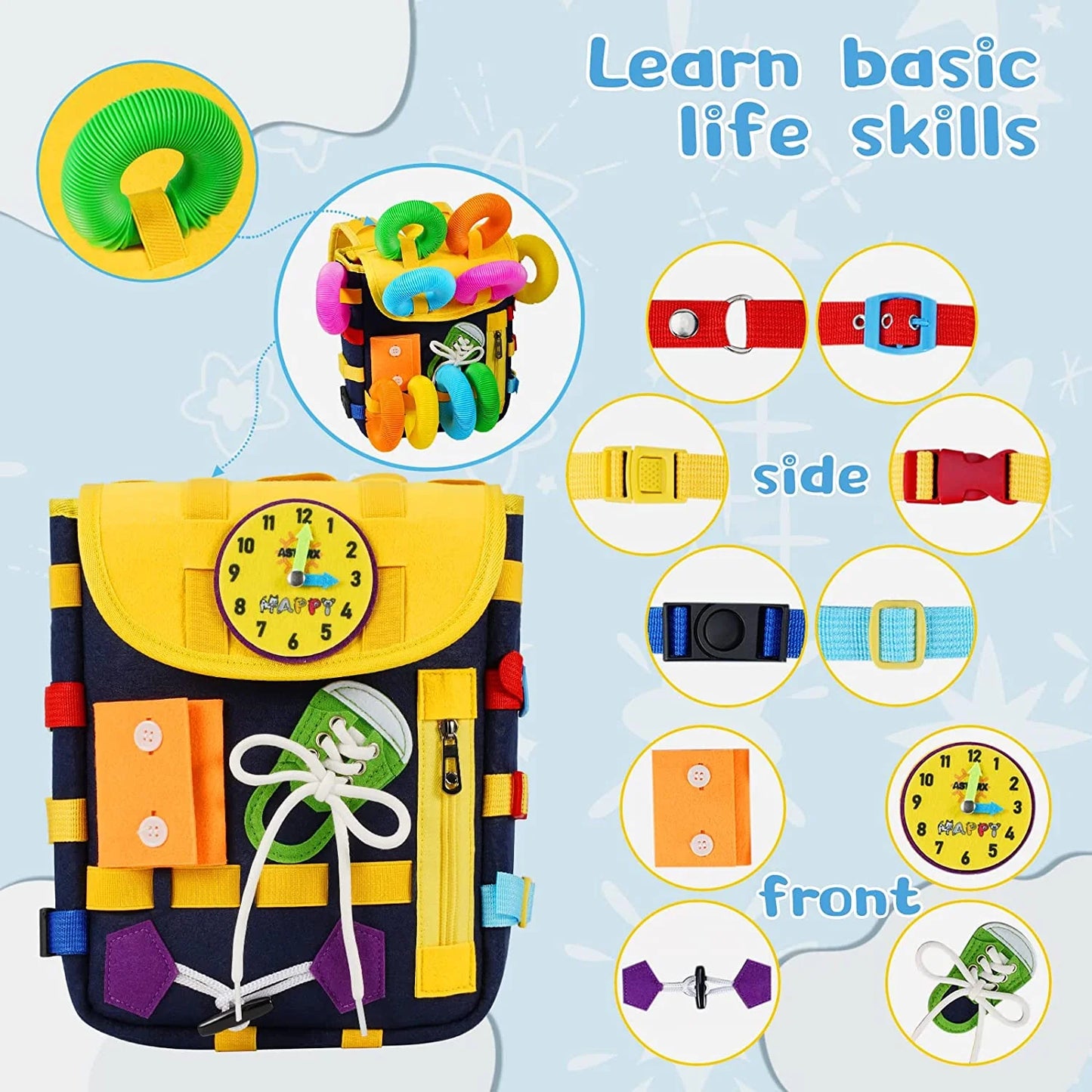 Engaging Montessori Backpack for Early Learning and Development