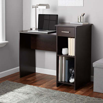 Student Desk with Easy-Glide Drawer, Cinnamon Cherry Finish