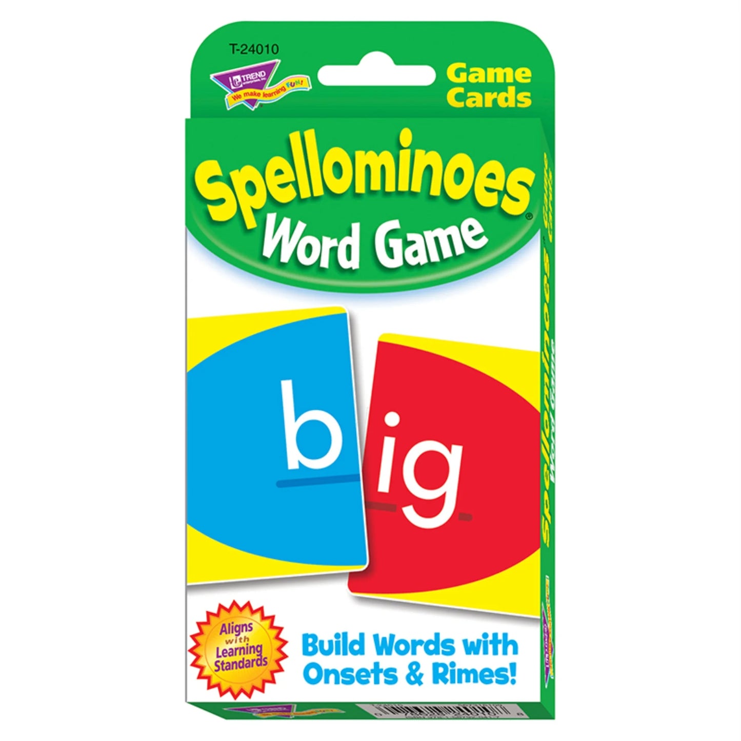 Spellominoes Challenge Cards - Enhance Spelling and Vocabulary Skills with Engaging Double-Sided Learning Tools