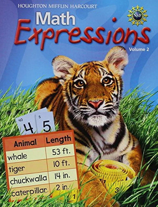 Engaging and Comprehensive Math Expressions Grade 2 Student Activity Book - New Edition