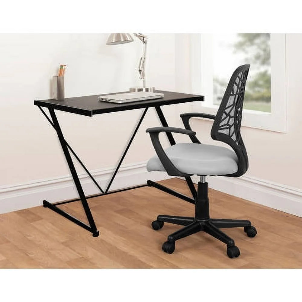 Z-Shaped Student Desk, Black