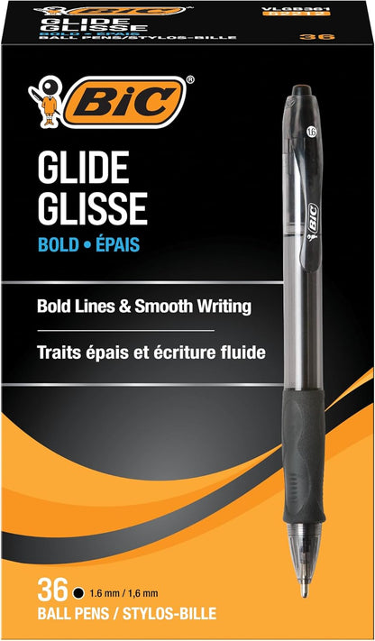 BIC glide glisse bold pens – Smooth, Bold, and reliable writing