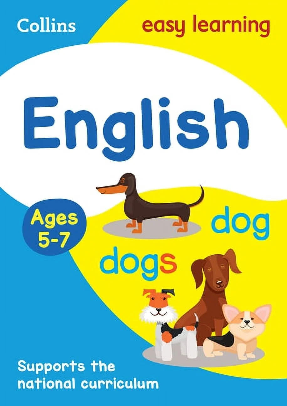 Comprehensive Collins Easy Learning English Workbook for Ages 5-7 - Engaging Activities to Enhance Language Skills