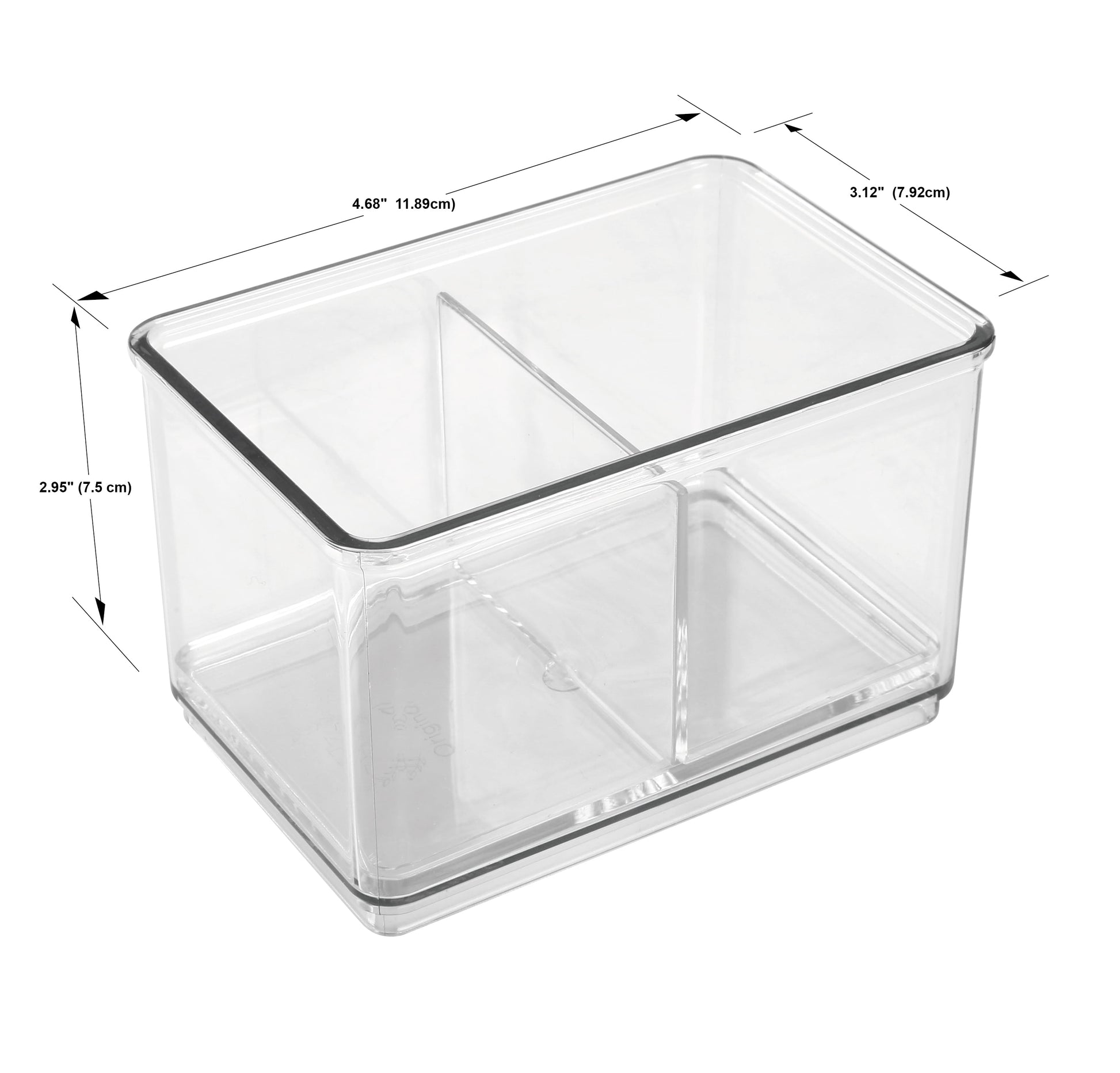 The Home Edit 6-Piece Clear Office Drawer Organizer Set for Ultimate Desk Organization