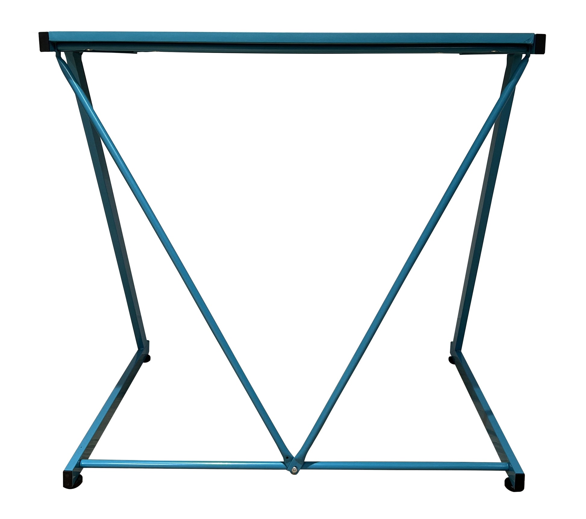 Urban Shop Z-Shaped Student Desk, Blue