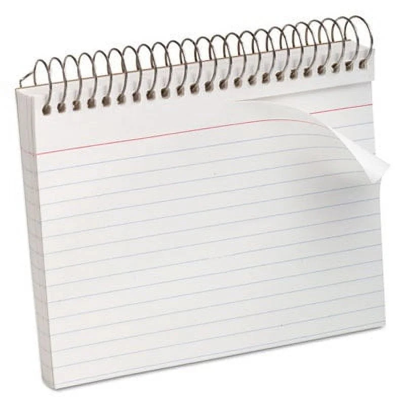 Spiral Bound Index Cards