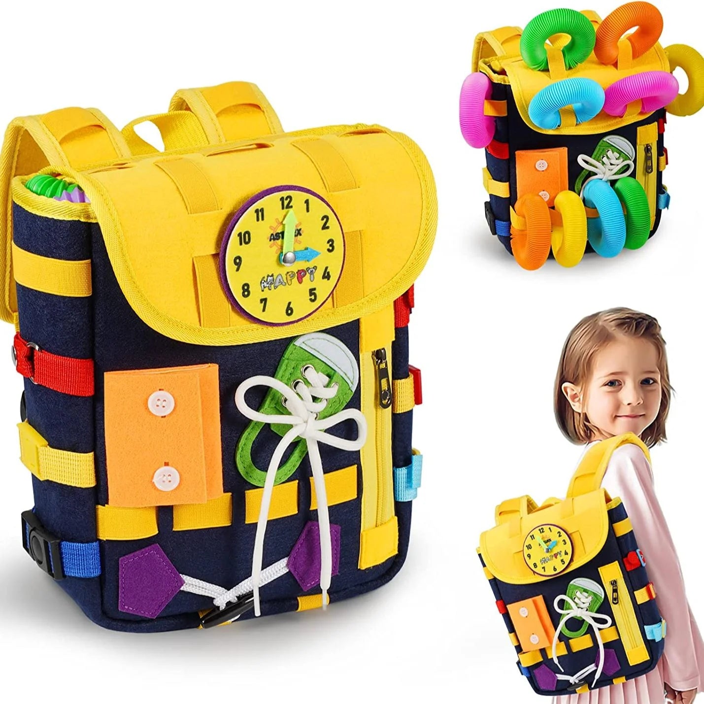 Engaging Montessori Backpack for Early Learning and Development