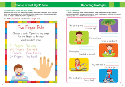 Ready to Learn: Engaging First Grade Reading Workbook for Developing Sight Words, Comprehension, and Vocabulary Skills