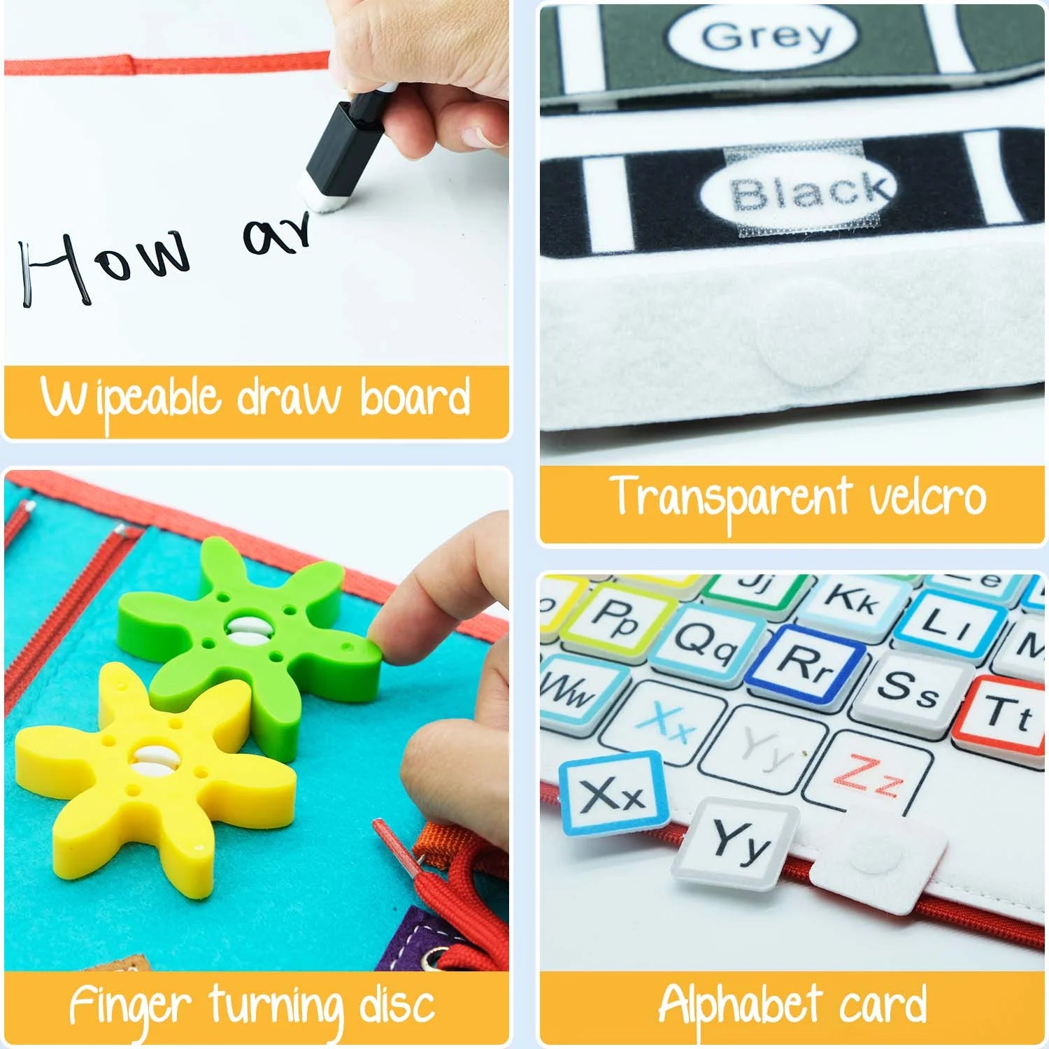 Engaging Montessori Busy Board for Toddlers: Enhance Learning and Development with Sensory Play