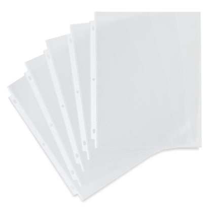 Premium Pen + Gear Standard Sheet Protectors - 50 Clear, Durable Protectors for 8.5" x 11" Documents