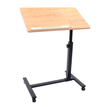 Height Adjustable Portable Mobile Lift Computer Folding Desk - Perfect for Study and Work