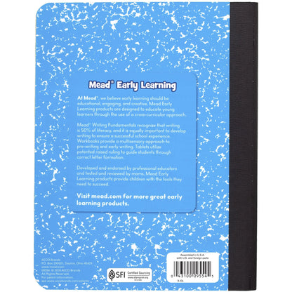 Mead Primary Journal - Half Page Ruled Notebooks for Grades K-2, 100 Double-Sided Sheets, 12 Pack