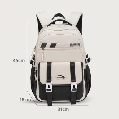 Stylish and Spacious Junior High School Backpack - Ideal for Primary School Students