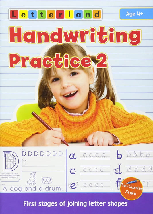 Handwriting Practice Workbook: Mastering Connected Letter Forms for Children Aged 4-7 by Sarah Hawkin