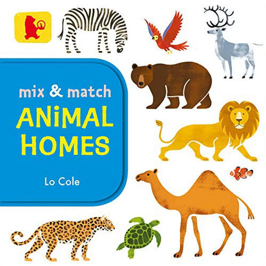 Discover the Joy of Learning with Animal Homes: An Interactive Mix & Match Adventure for Young Readers